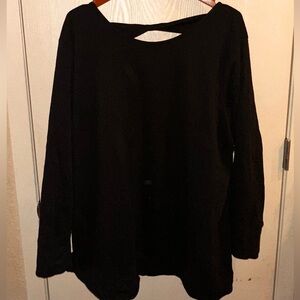 Old Navy Black Long Sleeve Women's Top